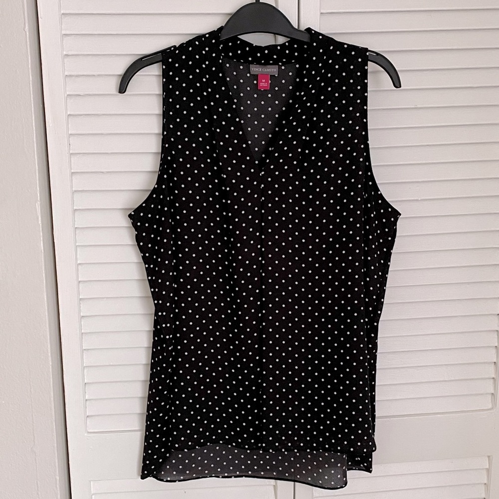Vince Camuto Polka Dot Top